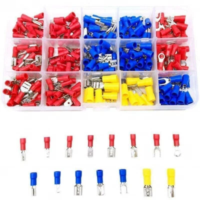 280 Pcs Car Insulated Electrical Wire Assorted Crimp Terminals Connector Butt* - Image 1 of 4