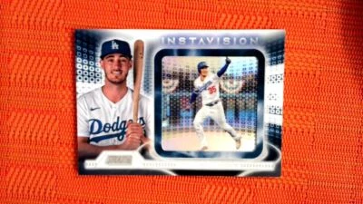 Cody Bellinger 2021 Stadium Club #IR-CBE Instavision SP Los Angeles Dodgers - Image 1 of 2