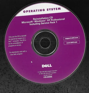Dell Reinstallation CD Microsoft Windows XP Professional Service Pack 1 - Picture 1 of 1