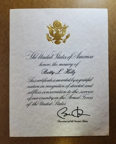 President Barack Obama Signed Letter - The White House Letterhead Cover