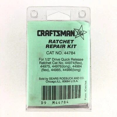 Craftsman 44784 1/2” Dr. Ratchet Repair Kit 44974 44975 44976 44984 44986 44985 - Image 1 of 3