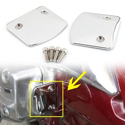 CUBIERTAS cromadas para motor/cabeza/extremo de leva izquierda derecha para Honda Goldwing GL1500 (PAR) Foto 1 de 4