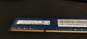 Hynix 8GB (1x8GB) 2Rx8 240-pin DIMM 1600MHz DDR3 RAM Módulo (HMT41GU6BFR8C-PB) - Imagen 1 de 1