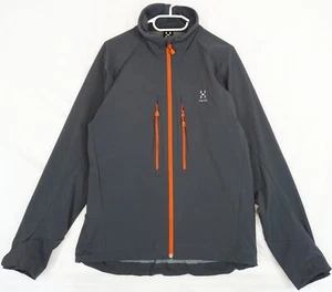Chaqueta Windstopper Haglofs Cremallera Completa Gris Para Hombre Calce Ajustado Talla L - Imagen 1 de 8