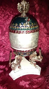 Fabergé 1901 Trans Siberian Railway Egg - Picture 1 of 8