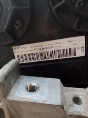 Used Engine Complete Assembly fits: 2017 Audi A3 2.0L engine ID CNTC VIN 5 5th d - Image 1 of 4