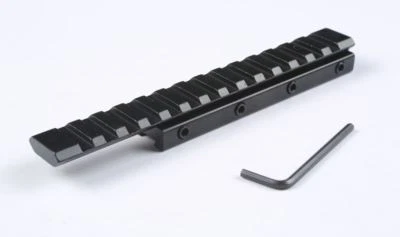 Höhen Adapter 155mm Prismenschiene zu Picatinny Schiene von 11mm zu 21mm Montage