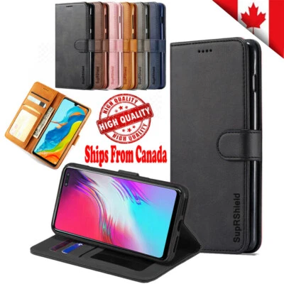 For Samsung Galaxy A12 5G A52 A52s 5G Case Leather Shockproof Wallet Cover - Image 1 of 4