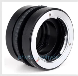 Macro Lens Adapter Focusing Helicoid for MINOLTA MD mount Lens to Sony E Camera - Picture 1 of 3
