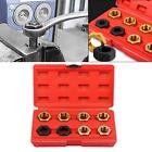 8Pcs  Axle Spindle Rethreading Tool Kit with Storage Box for Damaged Rusted Axle
