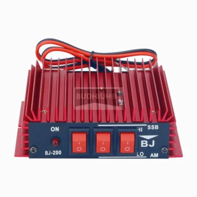 Amplificador de potencia de radio CB BJ-200 3-30 MHz 50 W HF 12-14 V 14-20 A FM-AM-CW-SSB Foto 1 de 4