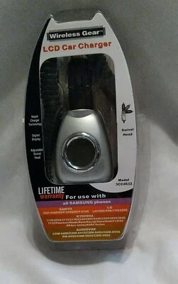 Wireless Gear LCD Car Charger Model 3CC4632 - Image 1 of 4