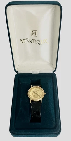 1991 World Series Champions Minnesota Twins Montreux Watch -14K Gold Cover