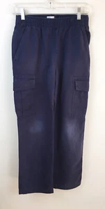 Children’s Place Navy Blue Elastic Waist Cargo Pants Boy's Size 12 - Picture 1 of 4