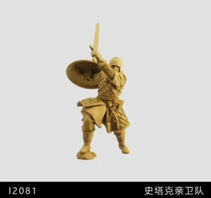 1/35 Resin male Warrior Unpainted 2081 - Picture 1 of 1
