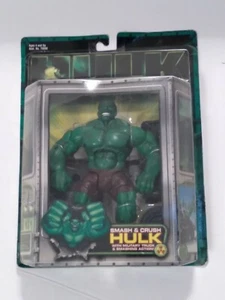 Marvel Smash & Crush HULK Figure w/ Military Truck & Smashing Action (2003) - Picture 1 of 4