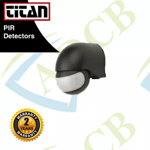 TITAN TP140B 140° STANDALONE PIR DETECTOR SECURITY SENSOR IP44 WEATHERPROOF - Picture 1 of 1