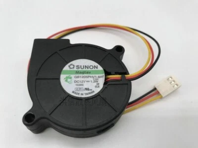 SUNON GB1205PHV1-8AY DC12V 1.3W  50*50*15mm 50mm  Cooling fan  3pin - Image 1 of 3