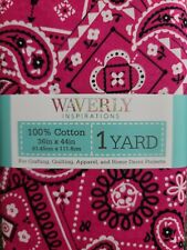 1 Yard Waverley Inspirations 100% Cotton Fabric 36in X 44in