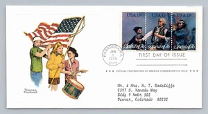 Norman Rockwell 1976 Pasadena Calififornia First Day Cover Envelope 13c Stamp - Picture 1 of 2