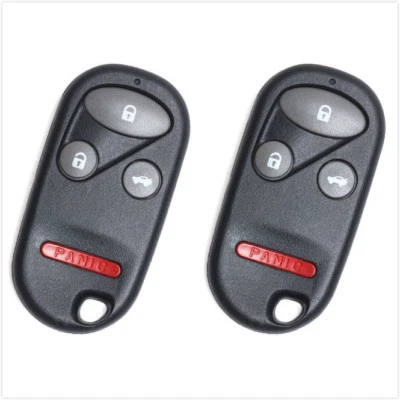 para Honda Accord Civic CR-V Insight Prelude Llave Remota de Coche Par de Llaves Foto 1 de 4