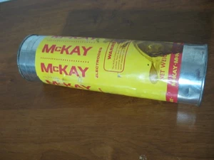 Vintage McKay 3/32" 316 ELC Steel Welding Electrodes #12746278 HT-02488 5 lb Can - Picture 1 of 3