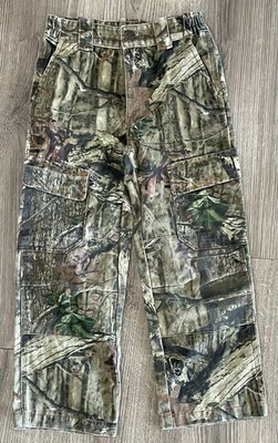 红色头部 - Silent Hide 迷彩工装裤 - 青少年 S 码 — 第 1/4 张图片