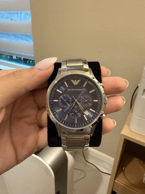 Emporio Armani Men's Chronograph Watch AR2448 Stainless Steel - Image 1 of 4