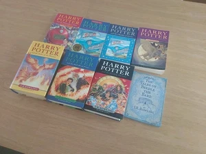 8 Harry Potter Books 4 Hardback 1st Editions - Picture 1 of 5