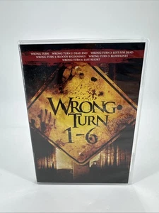 Wrong Turn Complete Movie Collection DVD Set (2003) Horror Film Series 1-6 - Picture 1 of 5