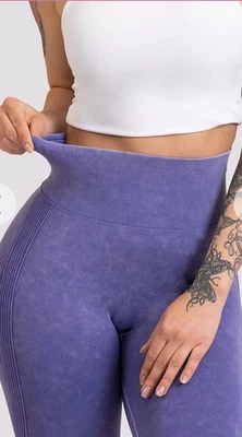  High Waisted Leggings for Women Scrunch Butt Lifting Gym Leggings Elastic Yoga - Image 1 of 4