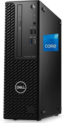 Dell Precision 3450 SFF i7-11700 16GB RAM 512GB SSD M.2 NVMe WIN 11 PRO WiFi - Image 1 of 4