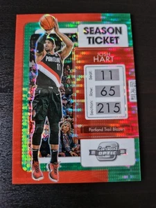 Josh Hart 2021-22 Contenders Optic Basketball Card /25 Green Pulsar NBA - Picture 1 of 2