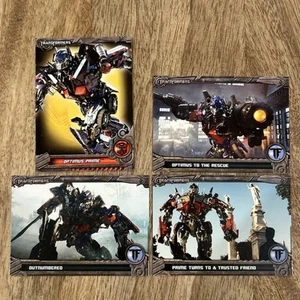 Transformers 2013 - Optimum Collection - Optimus Prime - Lote de 4 cartas - Imagen 1 de 10