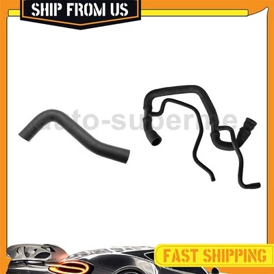 Manguera de refrigerante inferior superior del radiador 2x para Chevrolet Silverado 3500 2006 Foto 1 de 4