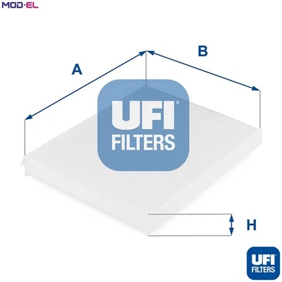 FILTER CABIN AIR 53.043.00 FOR FIAT IDEA DOBLO/Box/Body/MPV/MONOCAB PUNTO/Van - Image 1 of 4
