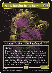 Nashi, Searcher in the Dark (Showcase) 361 NM Foil Duskmourn: House of Horror... - Picture 1 of 1