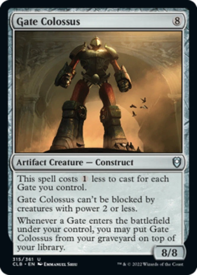 x1 Gate Colossus - Battle for Baldur's Gate - NM - MTG - Image 1 of 1