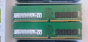 Microservidor Hynix 64GB 2x 32GB DDR4 ECC RAM UDIMM PC4-2666V-E HMAA4GU7AJR8N-VK f - Imagen 1 de 1