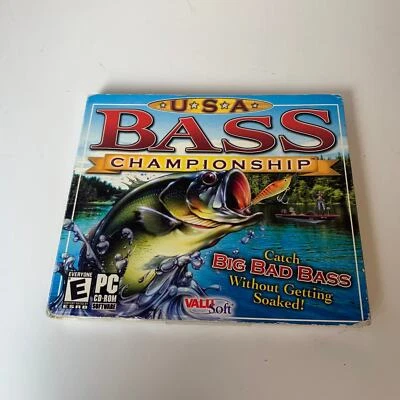 USA Bass Championship Para PC CD-Rom Videojuego Aún Precintado Foto 1 de 4