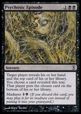 Time Spiral Psychotic Episode - Foil x1 Moderate Play, English Magic Mtg M:tG
