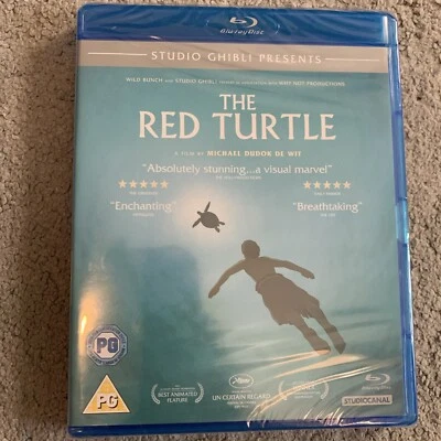 Red Turtle Blu-ray DVD New Sealed - Image 1 of 2