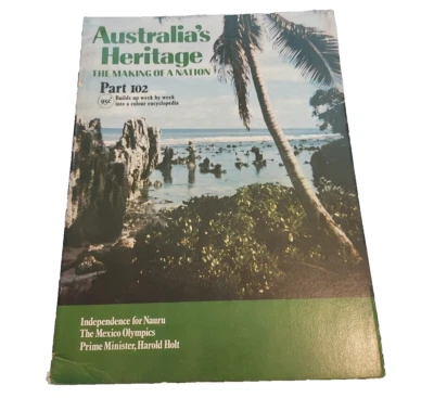 Vintage 1970 Australia's Heritage 'The Making of a Nation' Magazine Issue #102 - Image 1 of 3