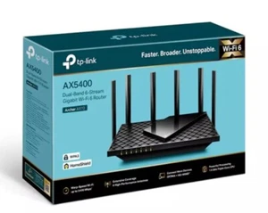 TP-Link Archer AX72 AX5400 Dual Band Gigabit Wi-Fi 6 Router Wireless 8K Gaming - Picture 1 of 4