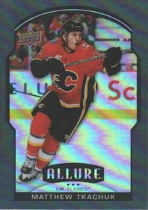 2020-21 Upper Deck Allure Hockey Black Rainbow #64 Matthew Tkachuk