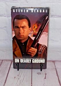 On Deadly Ground VHS Warner Home Video 1994 Rated R | Running time 102 minutes - Picture 1 of 7