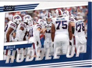 2022 Score Huddle Up Team Card #HU-BUF Buffalo Bills - Picture 1 of 2