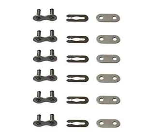 New 6 Sets 415 Chain Master Link for 49cc-80cc 2-Stroke Motorized Bicycle Bike - Picture 1 of 2