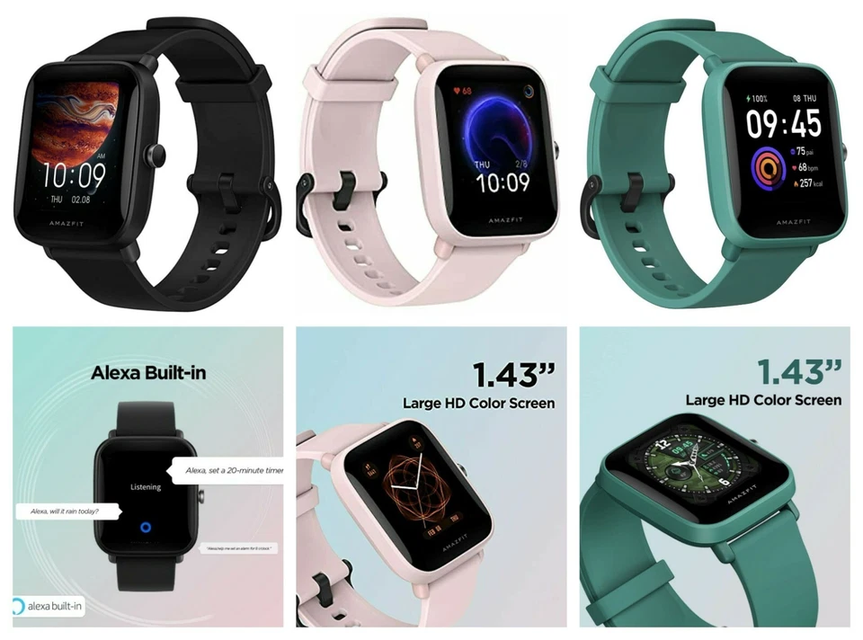 Amazfit Bip U Pro Smart Watch Fitness Watch with Heart Rate, Sleep, Stress, SpO2 - Image 1 of 1