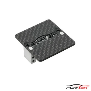 Furitek Carbon Fiber SERVO MOUNT/RADIO DECK for 1/18 TYPHON Mojave GRANITE GROM - Picture 1 of 4